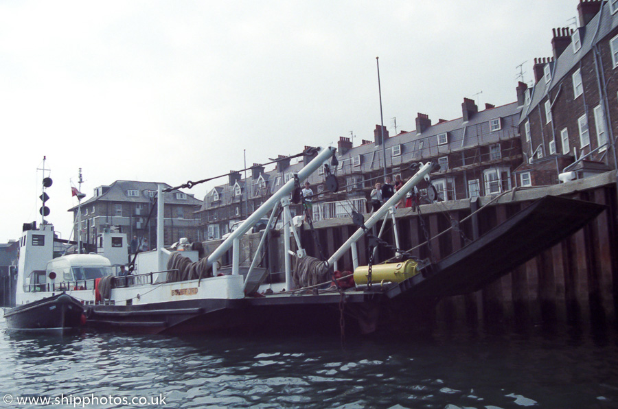 Photograph of the vessel  Broadford pictured at Weymouth on 16th April 1989