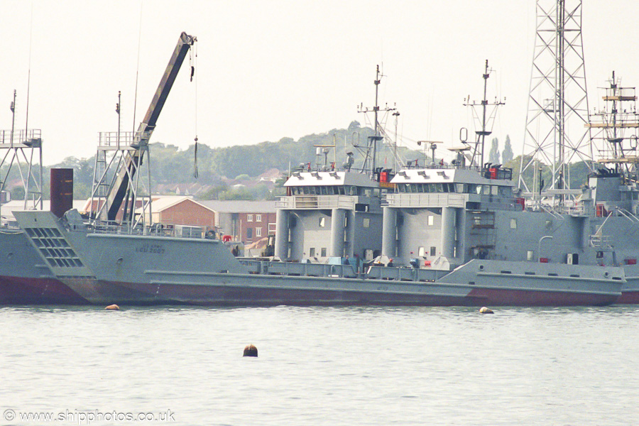 Photograph of the vessel USAV Broad Run pictured at Hythe on 22nd September 2001