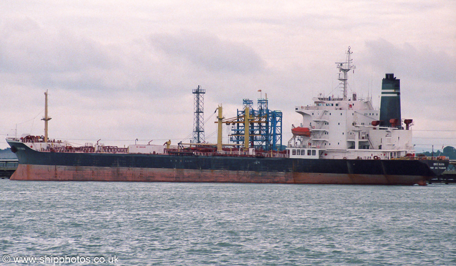 Photograph of the vessel  Bro Bara pictured at Fawley on 22nd July 2001