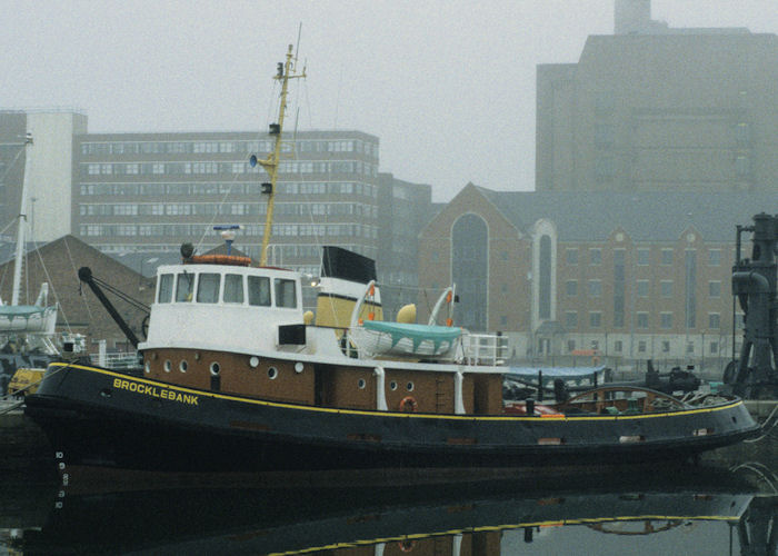  Brocklebank pictured in Canning Half-Tide Dock, Liverpool on 15th November 1996