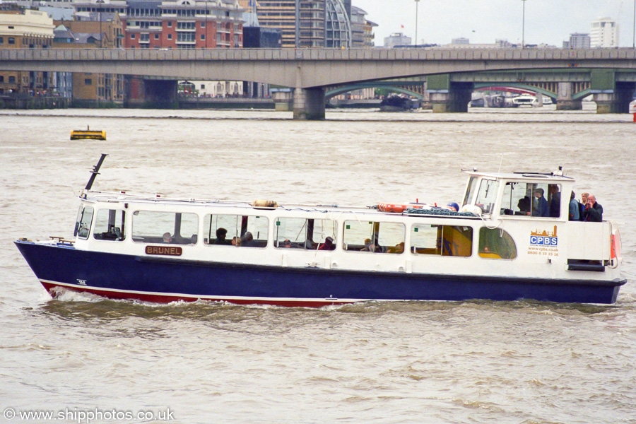 Brunel pictured in London on 3rd May 2003