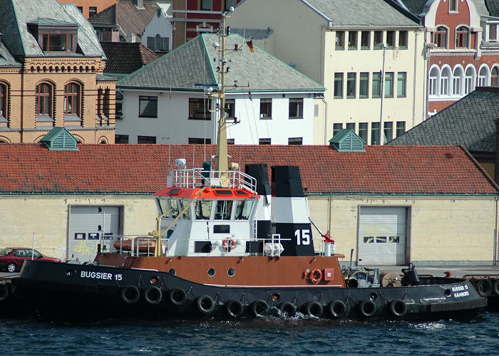 Photograph of the vessel  Bugsier 15 pictured at Stavanger on 13th May 2005