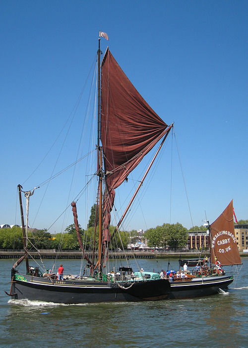 Photograph of the vessel sb Cabby pictured in London on 23rd May 2010