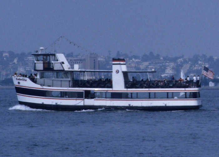 Photograph of the vessel  Cabrillo pictured in San Diego on 17th September 1994