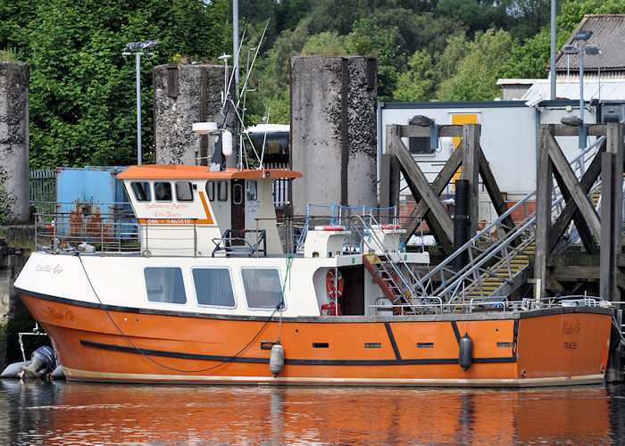 Photograph of the vessel  Cailin Oir pictured at Renfrew on 7th July 2013