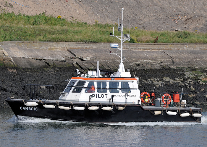 Photograph of the vessel pv Cambois pictured at Blyth on 24th August 2012
