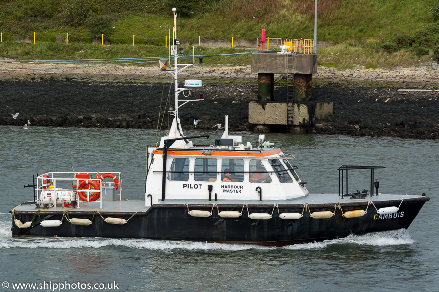Photograph of the vessel pv Cambois pictured at Blyth on 5th September 2019