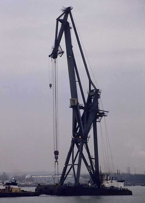Photograph of the vessel  Canute pictured at Southampton on 3rd December 1990