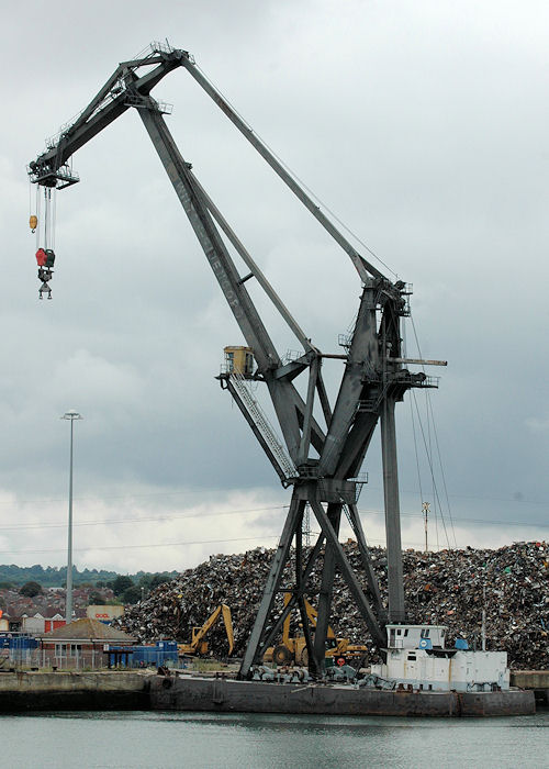 Photograph of the vessel  Canute pictured at Southampton on 14th August 2010