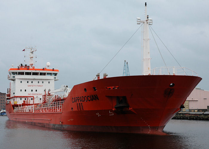 Photograph of the vessel  Cappadocian pictured in the East Float, Birkenhead on 18th June 2006