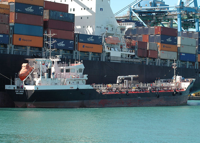 Photograph of the vessel  Cap Sicie pictured at Port Saint Louis du Rhône on 10th August 2008