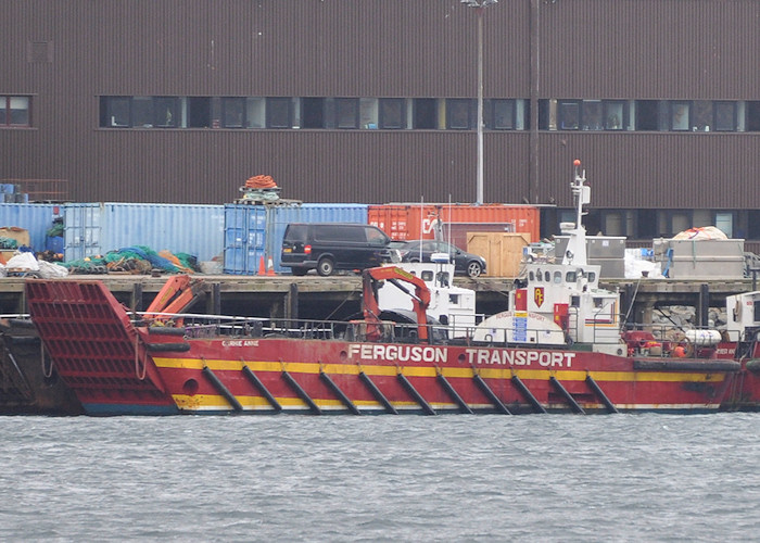 Photograph of the vessel  Carhie Anne pictured at Kyle of Lochalsh on 8th April 2012