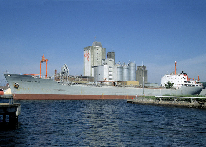 Photograph of the vessel  Caribbean Carrier pictured at Åbenrå on 7th June 1997
