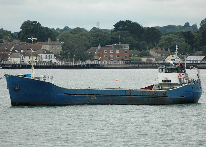  Carmel pictured laid up at Hythe on 14th August 2010