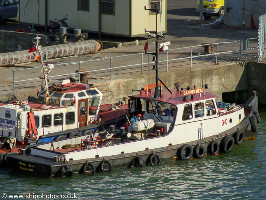 Photograph of the vessel  Carmel Head pictured at Dublin on 15th August 2002