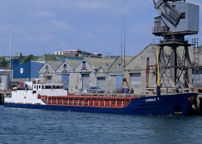 Photograph of the vessel  Carole T pictured at Plymouth on 6th May 1996