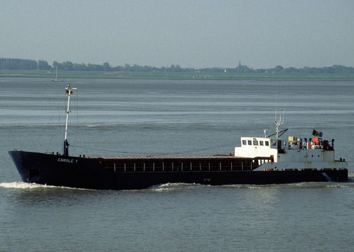 Photograph of the vessel  Carole T pictured on the River Elbe on 5th June 1997