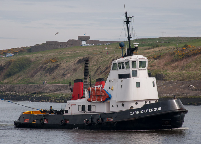  Carrickfergus pictured at Aberdeen on 4th May 2014