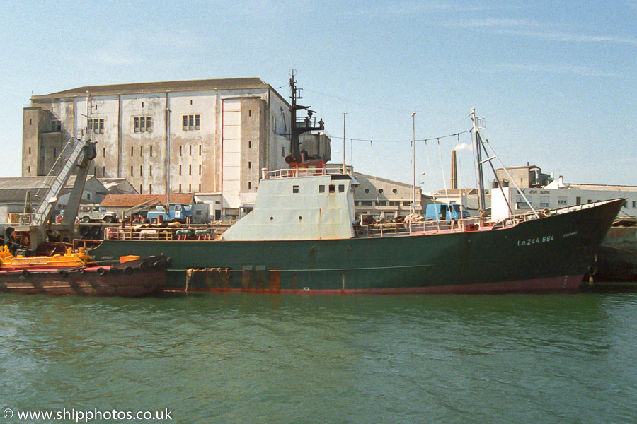 Photograph of the vessel  Cassard pictured at Lorient on 23rd August 1989