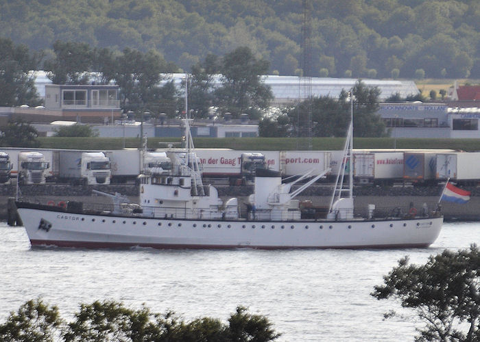 Photograph of the vessel pv Castor pictured passing Hoek van Holland on 24th June 2011