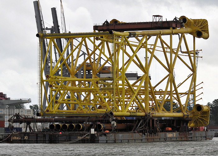 Photograph of the vessel  Castoro XI pictured in Waalhaven, Rotterdam on 24th June 2012