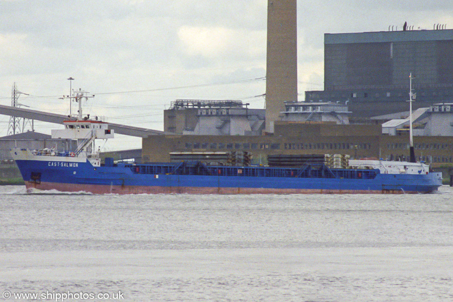 Cast Salmon pictured passing Gravesend on 2nd May 2003