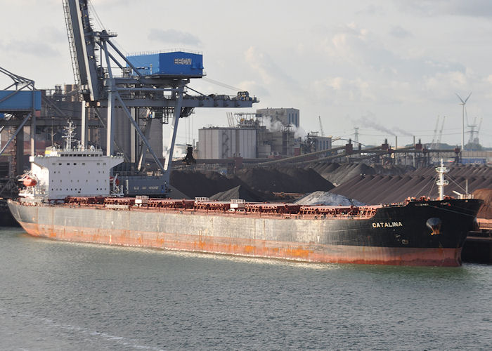 Photograph of the vessel  Catalina pictured at EECV, Calandkanaal, Europoort on 24th June 2011