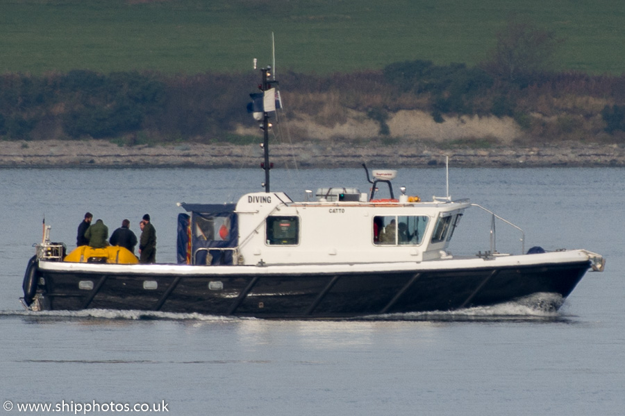 Photograph of the vessel  Catto pictured at Greenock on 15th October 2015