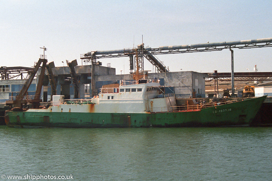 Photograph of the vessel  Celtic 1 pictured at Lorient on 23rd August 1989