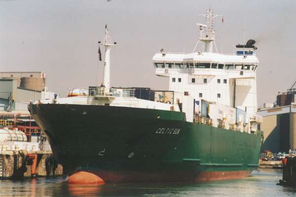Photograph of the vessel  Celtic Sun pictured in Liverpool on 21st July 2000