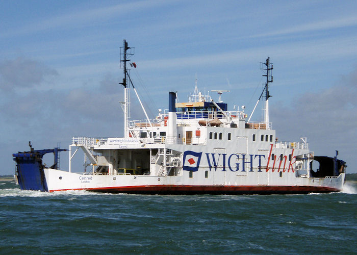  Cenred pictured approaching Lymington on 22nd June 2008