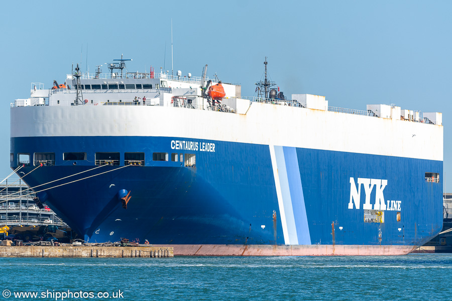 Photograph of the vessel  Centaurus Leader pictured at Southampton on 7th July 2023