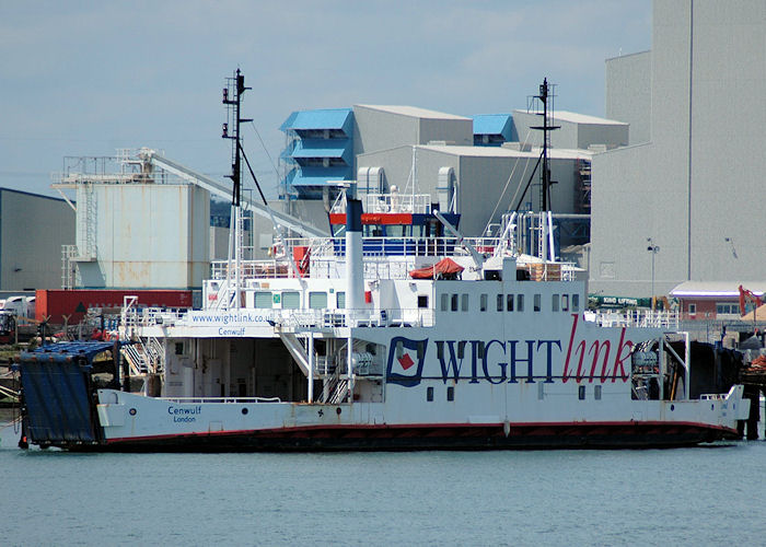 Photograph of the vessel  Cenwulf pictured laid up in Southampton on 13th June 2009