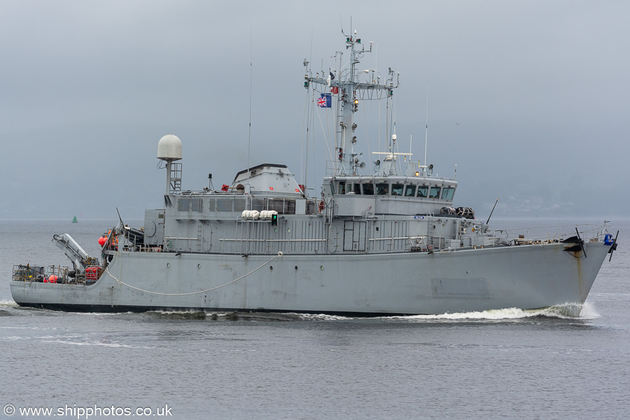 Photograph of the vessel FS Céphée pictured passing Greenock on 21st June 2024