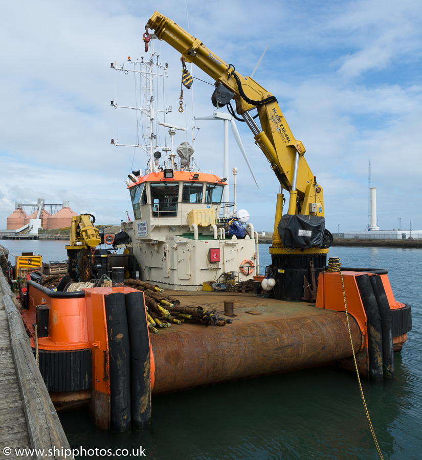 Photograph of the vessel  C-Fenna pictured at Blyth on 27th April 2019