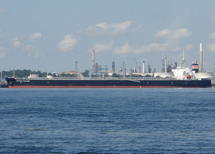 Photograph of the vessel  Champion Pleasure pictured at Fawley on 16th June 2008