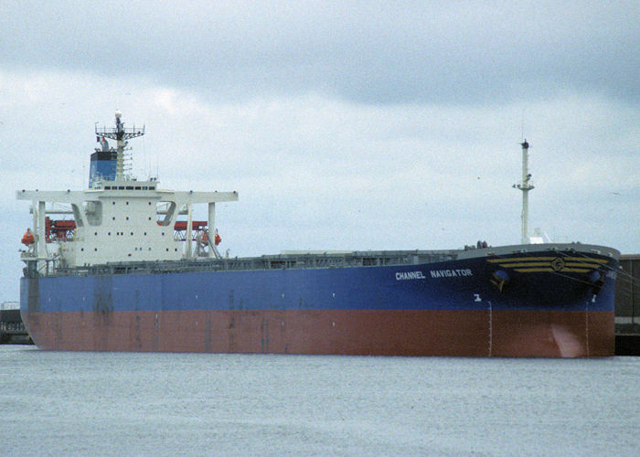 Photograph of the vessel  Channel Navigator pictured in Dunkerque on 18th April 1997