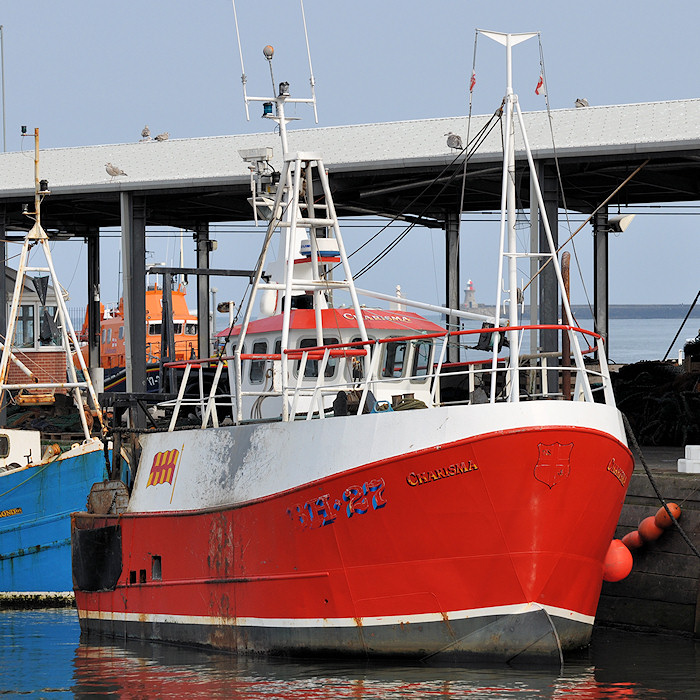 Photograph of the vessel fv Charisma pictured at the Fish Quay, North Shields on 23rd March 2012