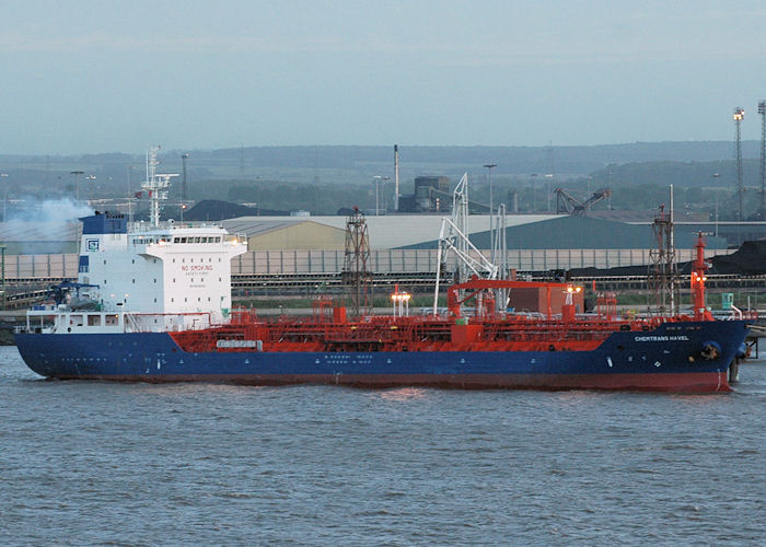 Photograph of the vessel  Chemtrans Havel pictured at Immingham Gas Terminal on 18th June 2010
