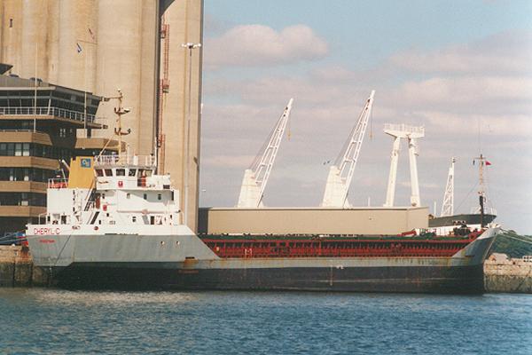 Photograph of the vessel  Cheryl-C pictured in Southampton on 7th August 1995