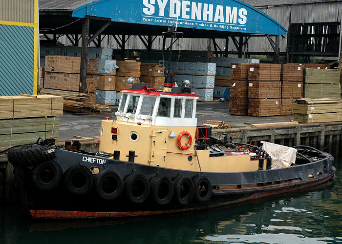 Photograph of the vessel  Chiefton pictured in Poole on 23rd April 2006