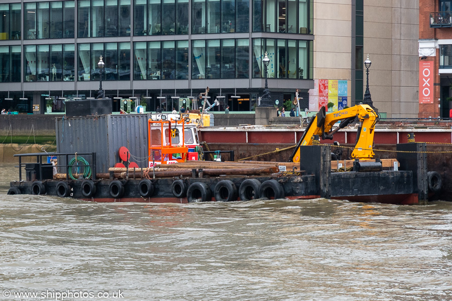 Photograph of the vessel  Chilidog pictured at Southwark on 20th July 2025