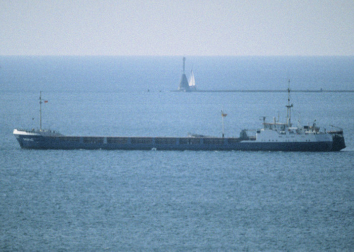 Photograph of the vessel  Christina pictured in Plymouth Sound on 6th May 1996