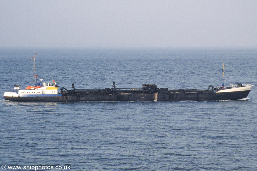 Photograph of the vessel  Christophorus pictured on the Westerschelde passing Vlissingen on 19th June 2002