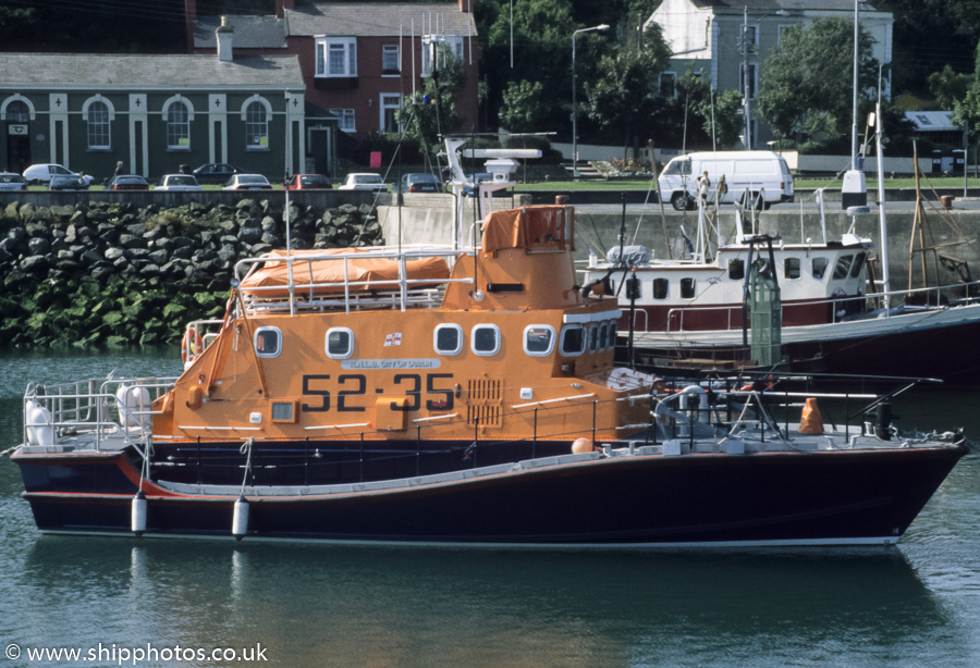 Photograph of the vessel RNLB City of Dublin pictured at Howth on 29th August 1998