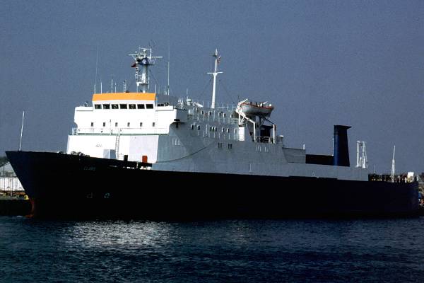 Photograph of the vessel  Clare pictured in Fredericia on 29th May 1998