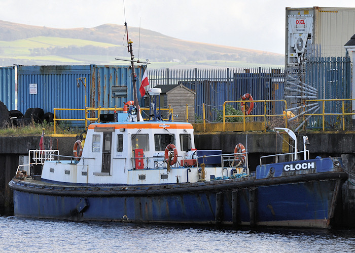 Photograph of the vessel pv Cloch pictured at Greenock on 24th September 2011