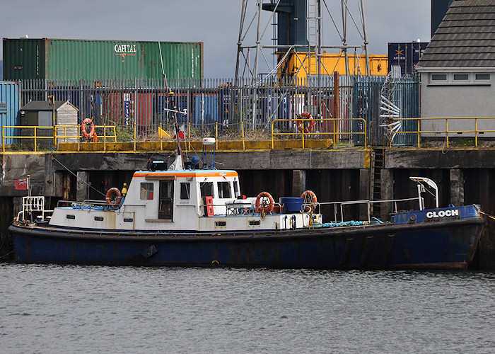 Photograph of the vessel pv Cloch pictured at Greenock on 6th April 2012