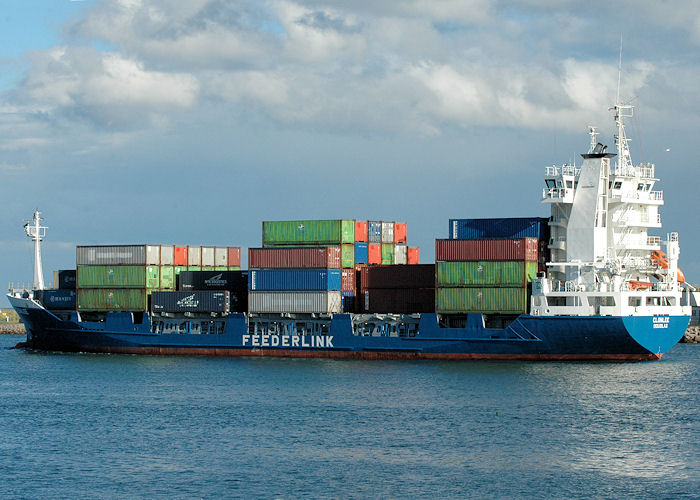 Photograph of the vessel  Clonlee pictured passing North Shields on 10th August 2010