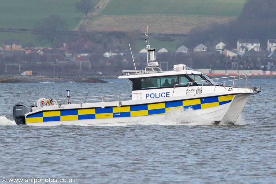 Photograph of the vessel  Clyde pictured passing Greenock on 23rd March 2023